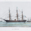 Lithographie ancienne - La Vénus - Marine