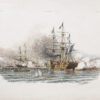 Lithographie ancienne - Marine