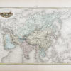 Carte géographique ancienne du Moyen Orient