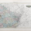Carte ancienne du Nord Est de la France