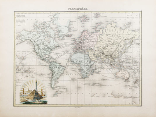 Planisphère ancien