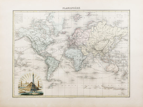 Planisphère ancien
