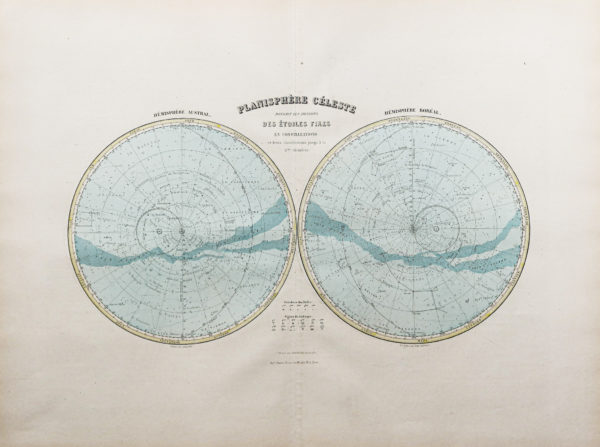 Planisphère céleste ancien