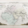 Carte géographique ancienne de l'Ancien Monde