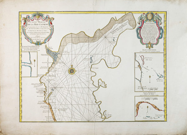 Cartes marines anciennes de la Mer Caspienne
