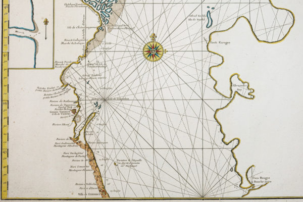 Cartes marines anciennes de la Mer Caspienne