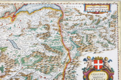 Carte géographique ancienne de Savoie