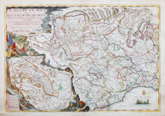 Carte géographique ancienne - Savoie