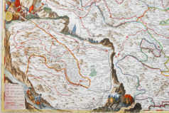 Carte géographique ancienne - Savoie