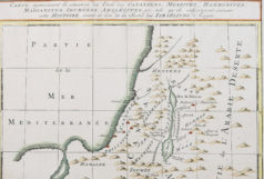 Carte géographique ancienne - Moyen Orient