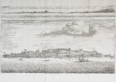 Panorama ancien - Fort de France - Martinique - Port Royal