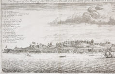 Panorama ancien - Fort de France - Martinique - Port Royal