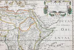 Carte géographique ancienne de l’Afrique