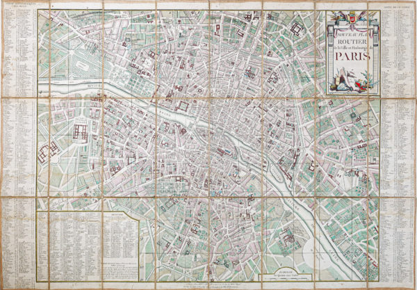 Plan ancien de Paris