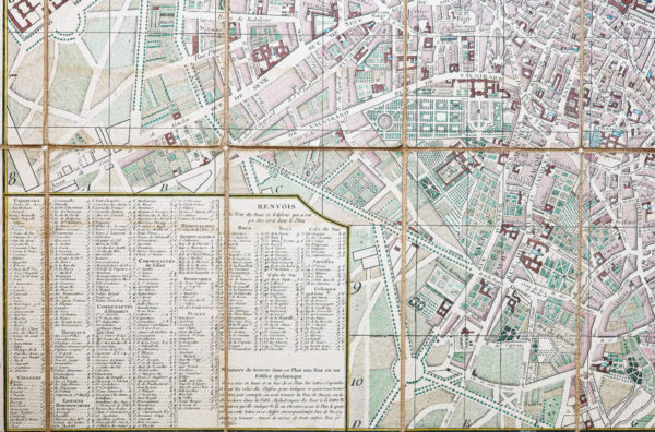 Plan ancien de Paris