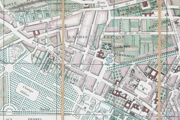 Plan ancien de Paris