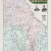 Carte ancienne - Dahomey - Bénin