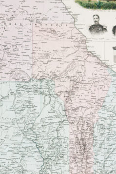 Carte ancienne - Dahomey - Bénin