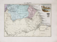 Carte ancienne de la Guyane