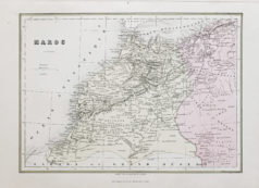 Carte ancienne du Maroc