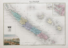 Carte ancienne de la Nouvelle Calédonie