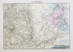 Carte ancienne de la Somalie