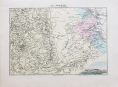 Carte ancienne de la Somalie