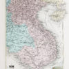 Carte ancienne - Indochine - Viêt Nam