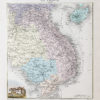 Carte ancienne - Annam - Viêt Nam