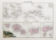 Carte ancienne - Îles de l'Océanie