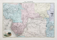 Carte ancienne - Congo - Cameroun