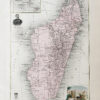 Carte ancienne - Madagascar - Comores