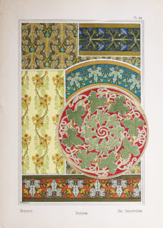 Fleurs & ornementations Art Nouveau