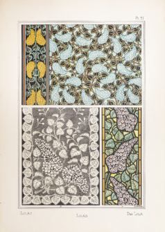 Fleurs & ornementations Art Nouveau