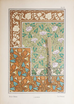 Fleurs & ornementations Art Nouveau