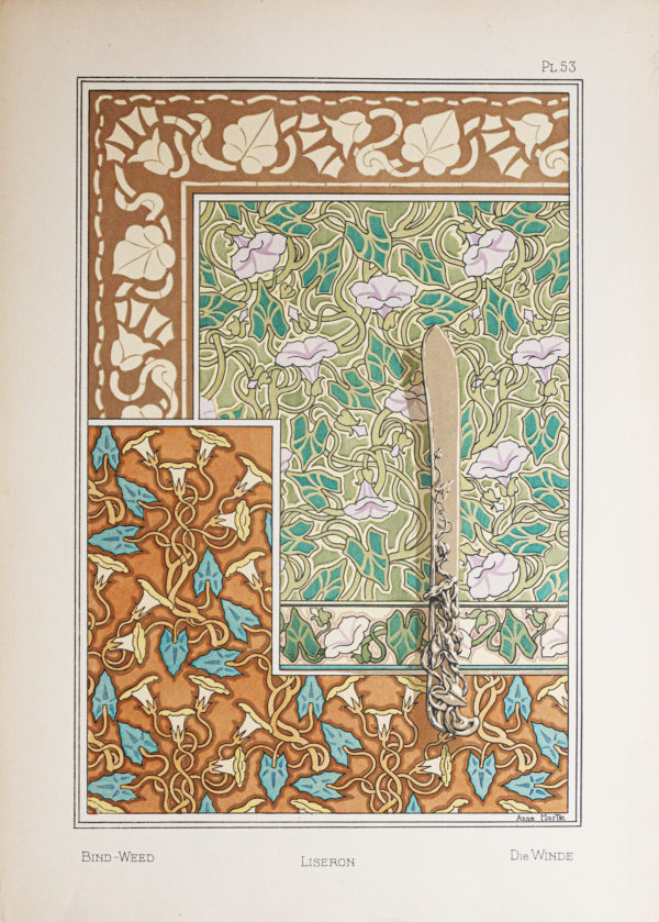 Fleurs & ornementations Art Nouveau