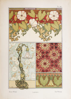 Fleurs & ornementations Art Nouveau