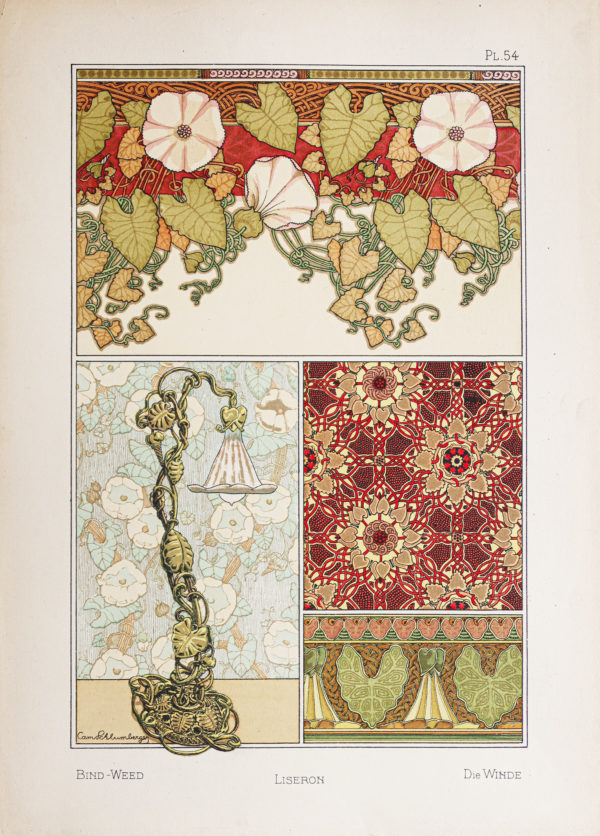 Fleurs & ornementations Art Nouveau