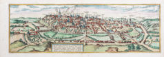 Gravure ancienne de Poitiers
