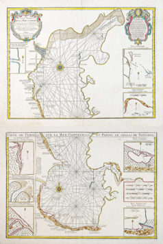 Cartes marines anciennes de la Mer Caspienne