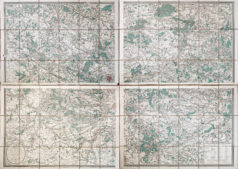 Plan ancien de Paris et ses environs
