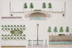 Gravure ancienne - Boulevard Richard Lenoir - Paris