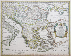 Carte ancienne - Empire de Turquie en Europe
