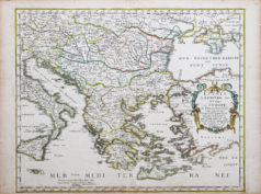 Carte ancienne - Empire de Turquie en Europe