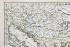 Carte ancienne - Empire de Turquie en Europe