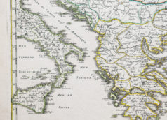 Carte ancienne - Empire de Turquie en Europe
