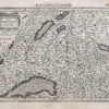 Carte géographique ancienne de la Suisse - Wiflispurgergow