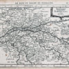 Carte géographique ancienne - Touraine