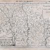 Carte géographique ancienne - Quercy