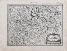 Carte ancienne de la Suisse - Aarau